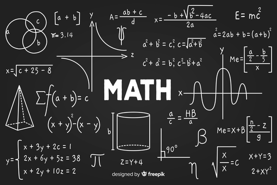 Maths Blackboard Picture